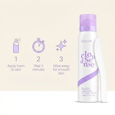 SOMN | CloudSense Hair Removal Mousse