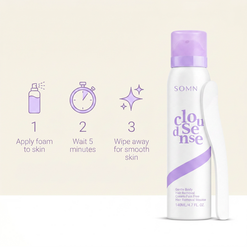 SOMN | CloudSense Hair Removal Mousse