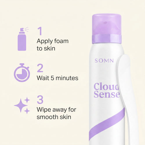 SOMN | CloudSense Hair Removal Mousse