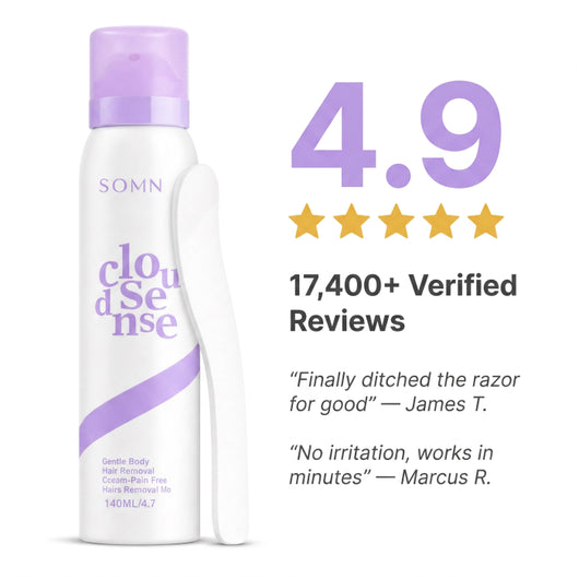 SOMN | CloudSense Hair Removal Mousse